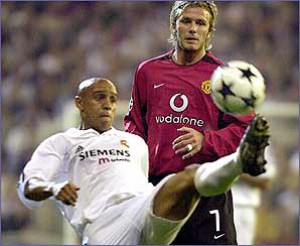 roberto carlos,david beckham